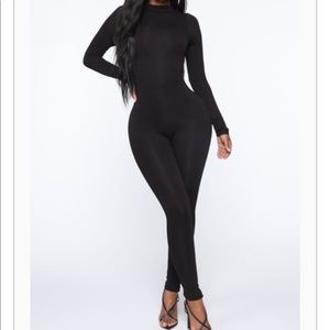 Black jumpsuit